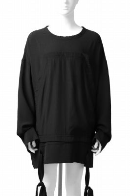 SOSNOVSKA WIDE SHIRTED LONG SLEEVE TOP