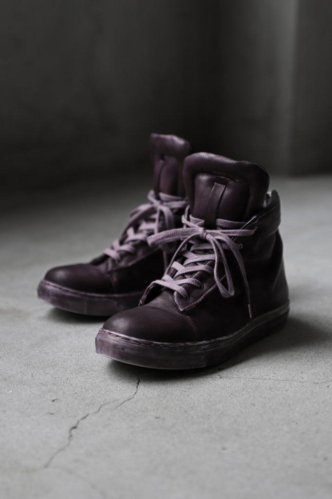 Portaille exclusive LEX-DIVO HAND-DYEING HIGHTOP SNEAKERS 