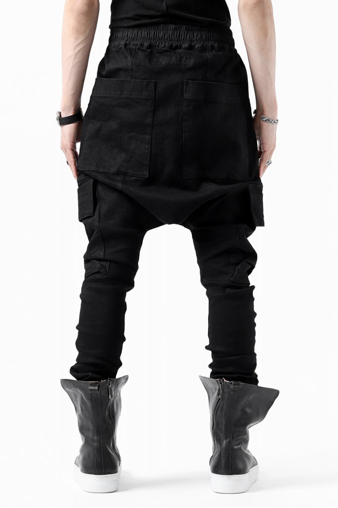 A.F ARTEFACT "tdc" DENIM SARROUEL CARGO SKINNY