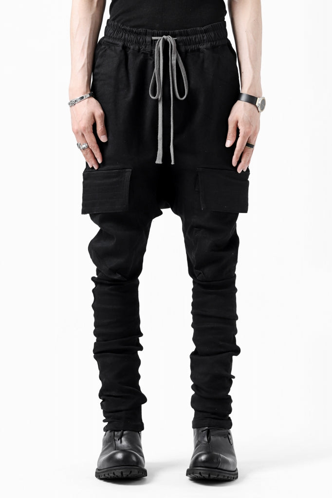 A.F ARTEFACT "tdc" DENIM SARROUEL CARGO SKINNY