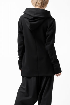 A.F ARTEFACT "VEIL" DRAPE SWEATER HOODIE / BomberHEAT®