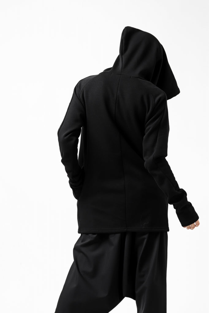 A.F ARTEFACT "VEIL" DRAPE SWEATER HOODIE / BomberHEAT®