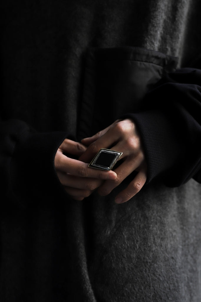 【予約商品】BLOW THE WILD BRASSES HANDFORGED by JUN UEZONO "ONYX SOUTH MEXICAN RING"