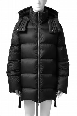 A.F ARTEFACT "DUVET" VERTICAL DOWN JACKET