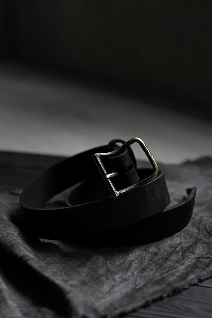 【予約商品】BLOW THE WILD BRASSES HANDFORGED by JUN UEZONO "HANDGRAVING LEATHER BELT"