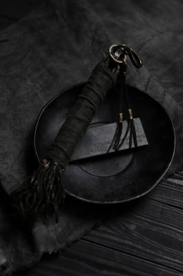 BLOW THE WILD BRASSES HANDFORGED by JUN UEZONO "ASH CORDS KEY HOLDER"