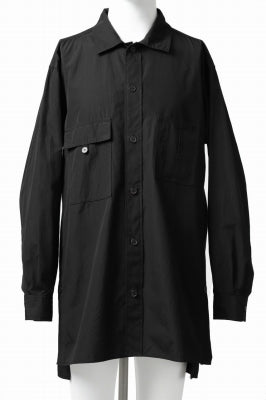 Y's LOOSEY WORK SHIRT / AIR-TUMBLED COTTON