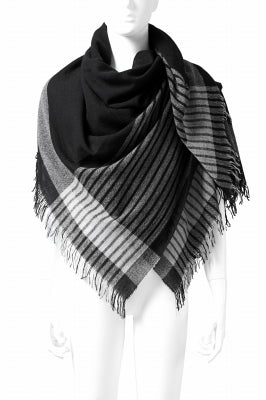 forme d'expression Mambo Graphic Plaid Stole