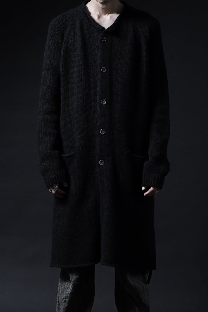 forme d'expression Buttoned Up Knitted Coat