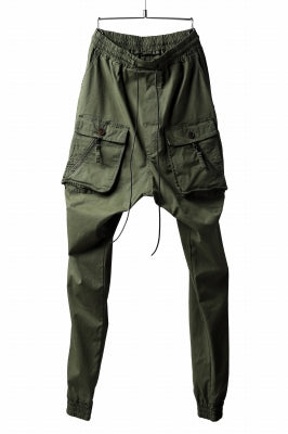 RUNDHOLZ DIP MILITARY LOWCROTCH JOGGERS 