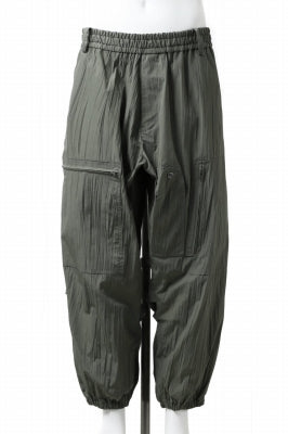 Y's.... WRINKLE TEXTURE TACTICAL PANTS