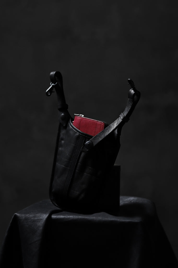 ISAMU KATAYAMA BACKLASH WAIST HANG BAG / DOUBLE-SHOULDER OBJECT DYED