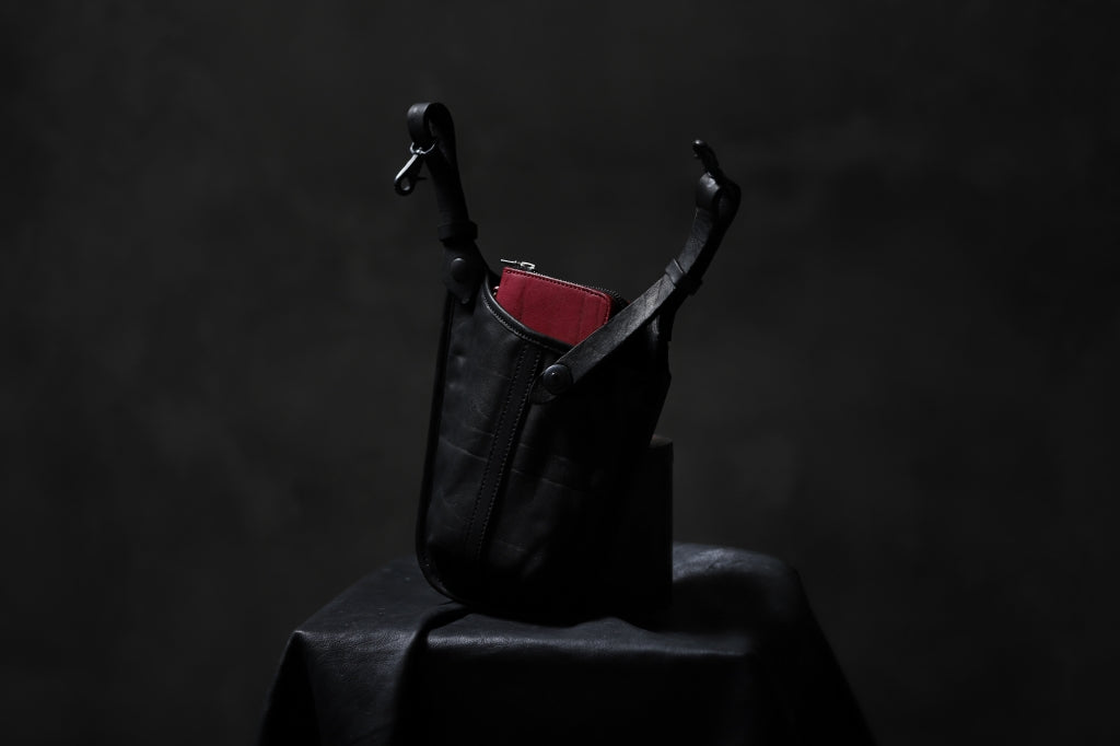 ISAMU KATAYAMA BACKLASH WAIST HANG BAG / DOUBLE-SHOULDER OBJECT DYED