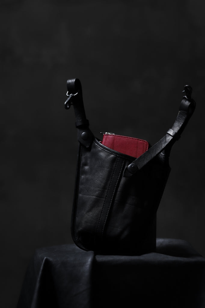 ISAMU KATAYAMA BACKLASH WAIST HANG BAG / DOUBLE-SHOULDER OBJECT DYED