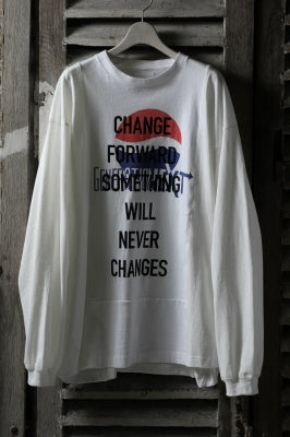 CHANGES VINTAGE REMAKE QUARTET PANEL LONG SLEEVE TEE