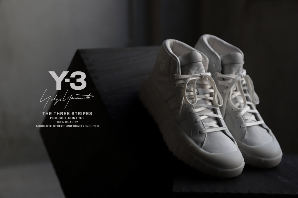 Y-3 Yohji Yamamoto AJATU COURT HIGH SNEAKERS