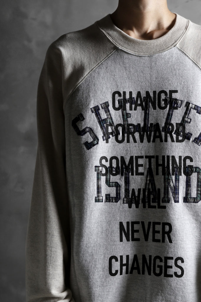 CHANGES VINTAGE REMAKE RAGLAN-DOLMAN SLEEVE SWEAT SHIRT