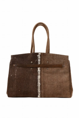 ierib exclusive bark bag #40 / Cordovan+Vintage JP-Fabric-B