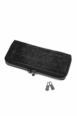 Portaille ROUND ZIP LONG WALLET / CORDOVAN SPLIT-A