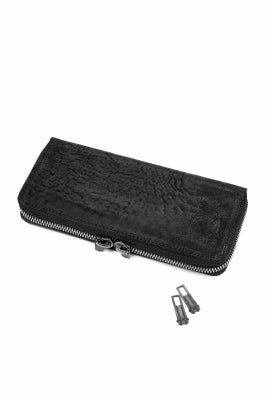 Portaille ROUND ZIP LONG WALLET / CORDOVAN SPLIT