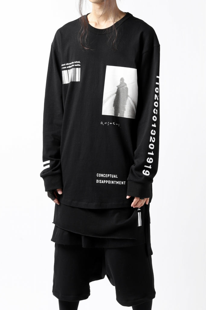 A.F ARTEFACT "ANSWERS" LOOSEY LONG SLEEVES