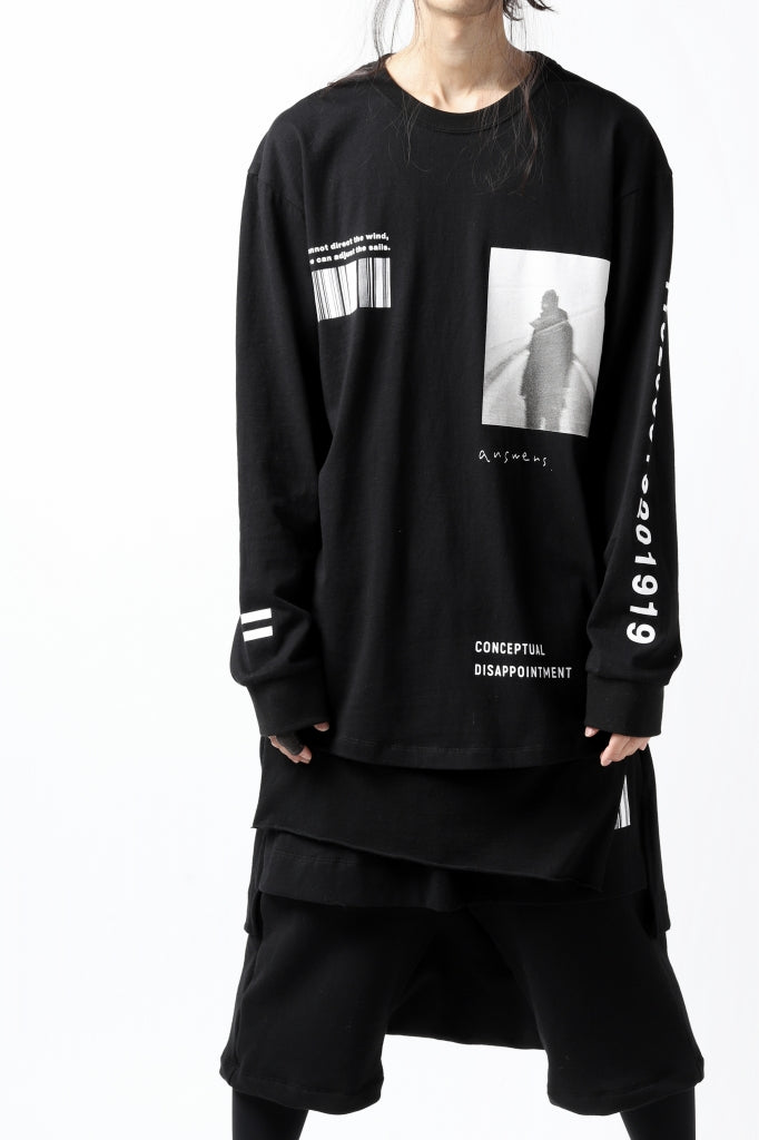 A.F ARTEFACT "ANSWERS" LOOSEY LONG SLEEVES