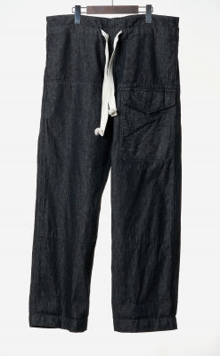 【予約商品】sus-sous trousers MK-1 / 11.5oz supima silket denim