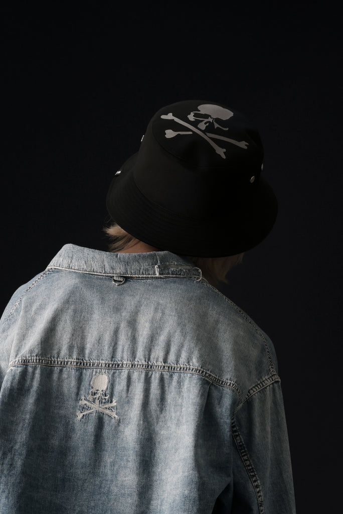 mastermind JAPAN REFLECTIVE SKULL BUCKET HAT