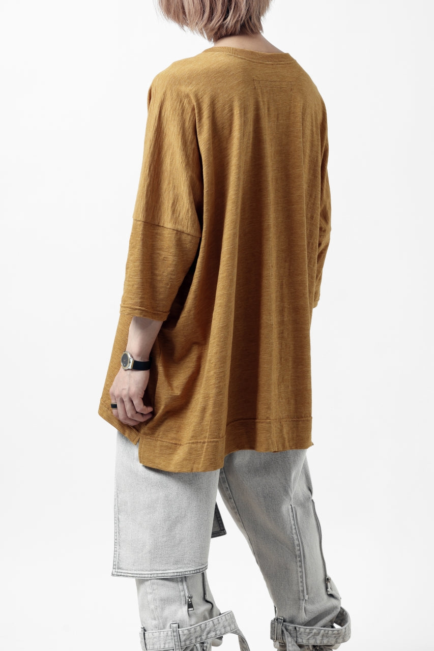 A.F ARTEFACT OVER SIZED DOLMAN TEE / SLAB JERSEY