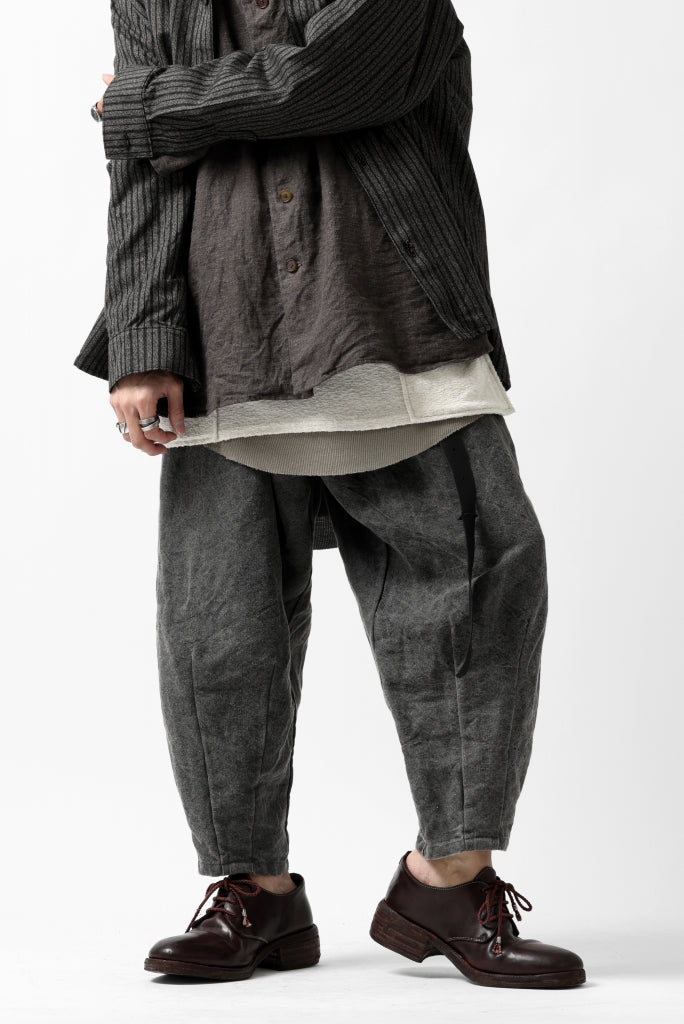  YUTA MATSUOKA exclusive easy darts pants / high-density linen 