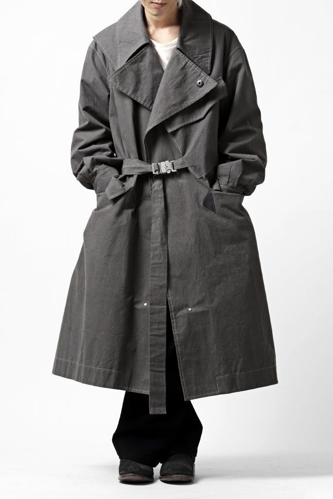 ierib dispatch rider coat 1940  / boiled waxy cotton