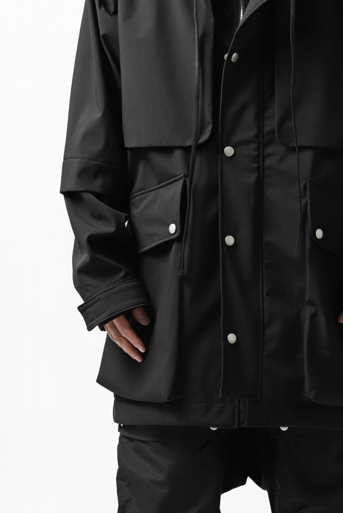 A.F ARTEFACT "LIGHT-WARMER" MODS COAT / FLEECE BONDING NYLON