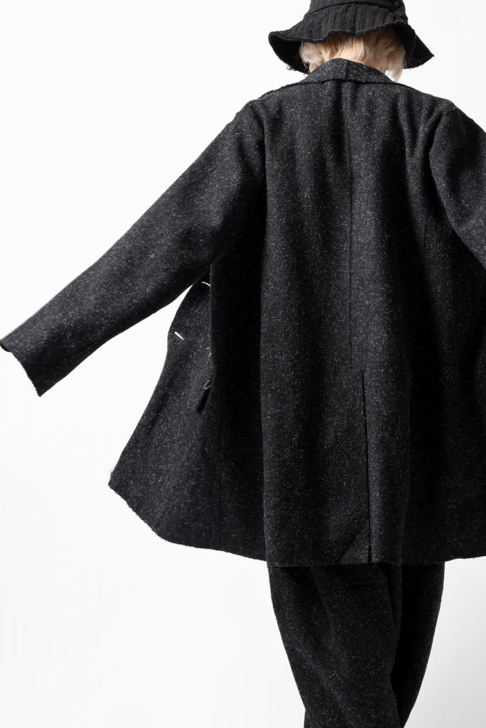 YUTA MATSUOKA jacket-coat / british wool melton including kempi