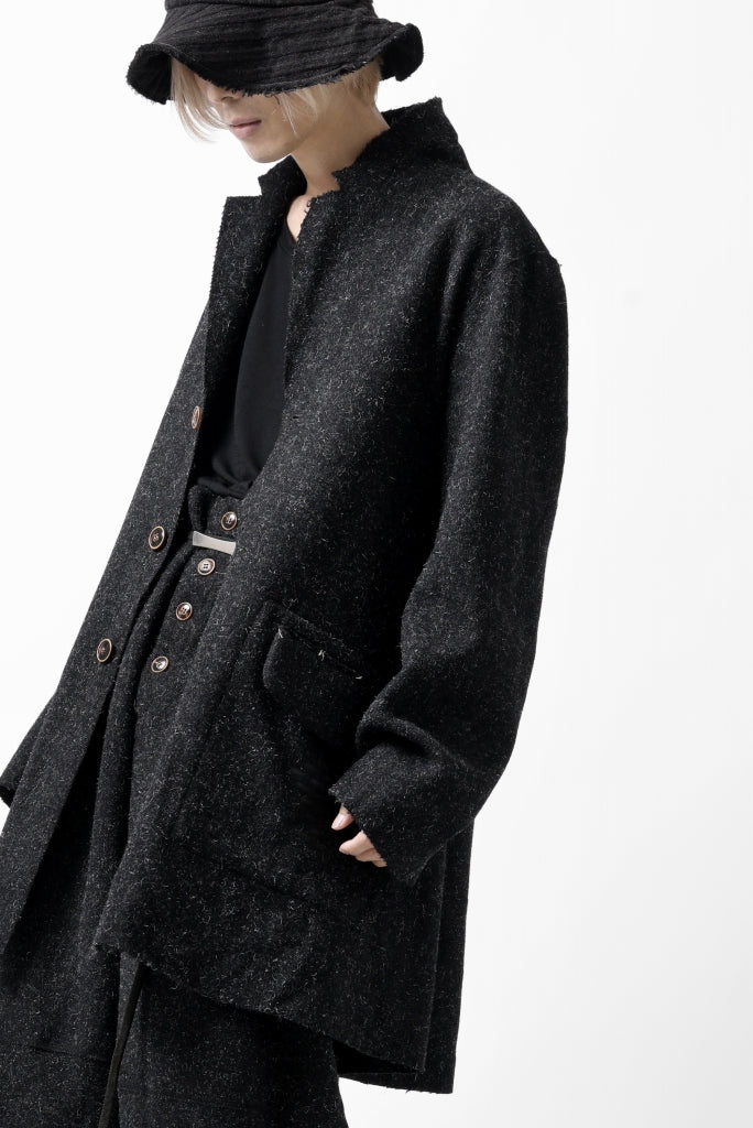 YUTA MATSUOKA jacket-coat / british wool melton including kempi