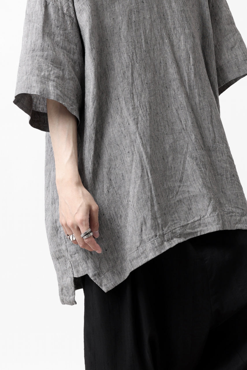 _vital exclusive minimal tunica tops / thin stripe soft linen