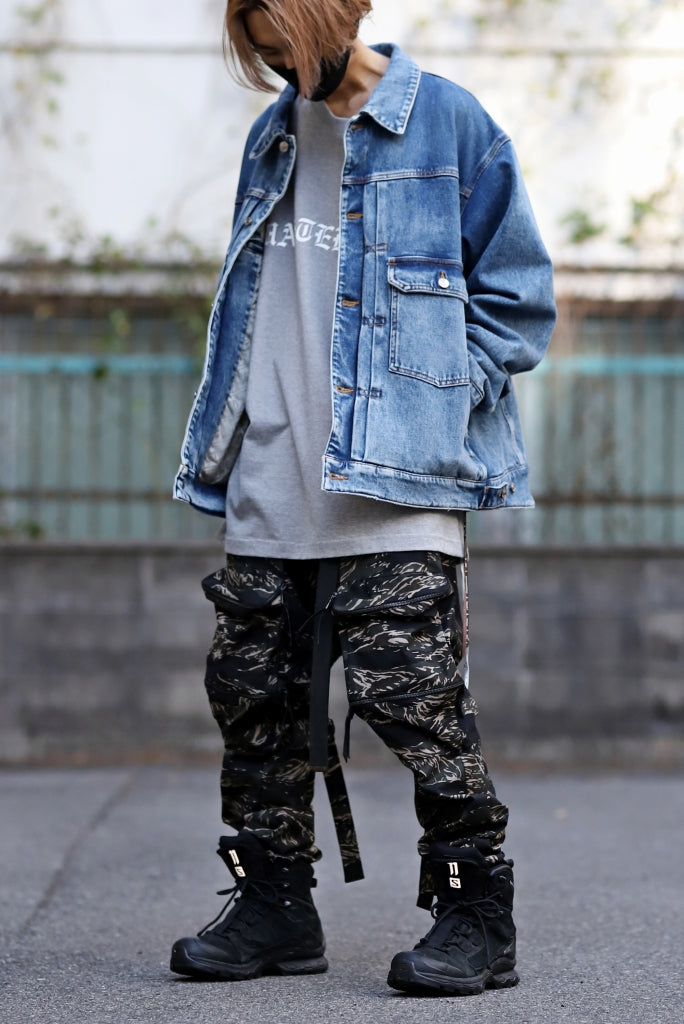 mastermind JAPAN TRUCKER JACKET / 2WAY STRETCH DENIM