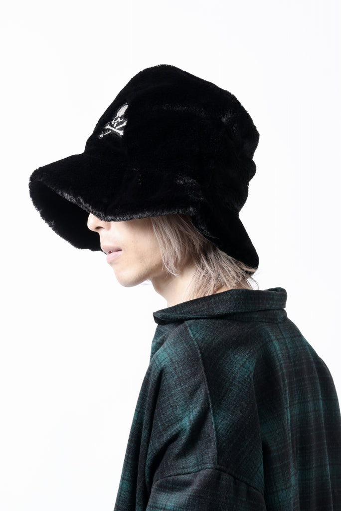 mastermind JAPAN BUCKET HAT / FAUX FUR