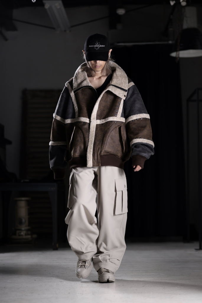 Feng Chen Wang DOUBLE SIDED SHERPA JACKET