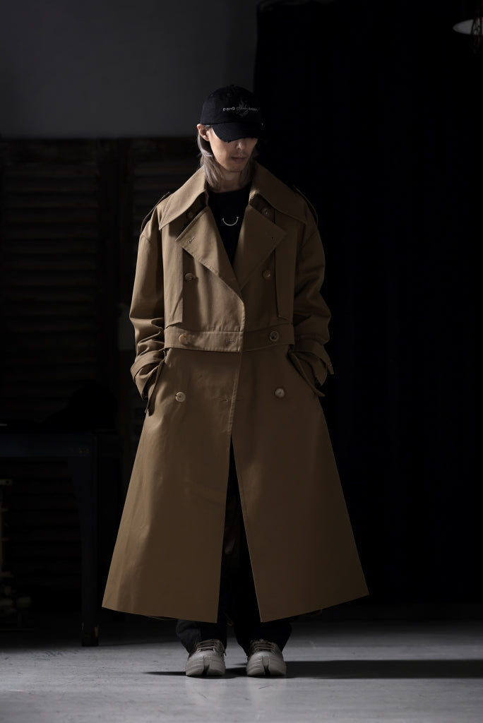 Feng Chen Wang DETACHABLE TRENCH COAT