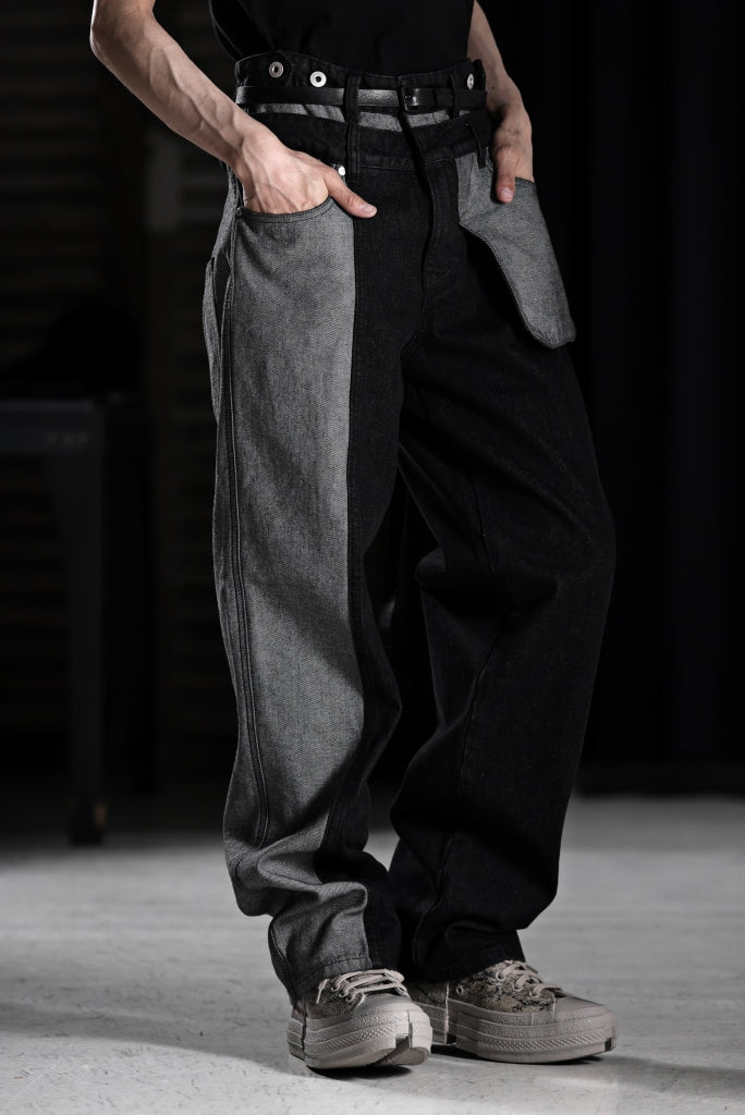 Feng Chen Wang INSIDE-OUT JEANS TROUSERS
