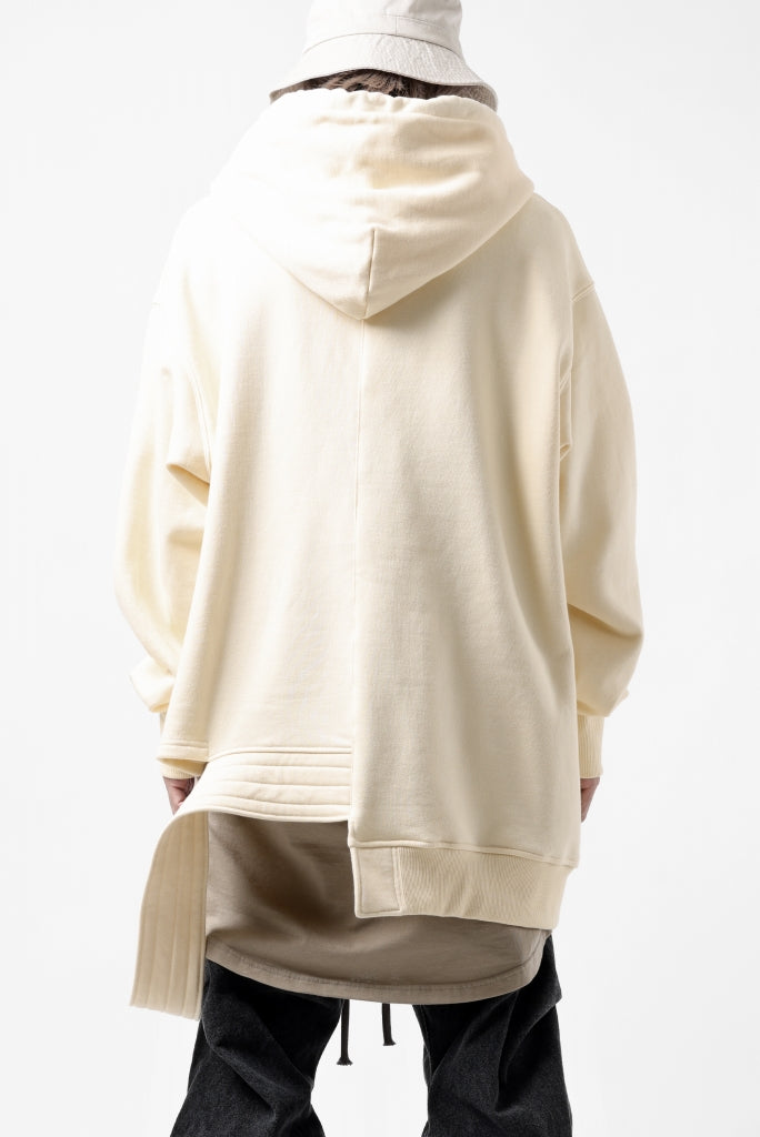 A.F ARTEFACT ASYMMETRY LOOP HEM SWEAT HOODIE