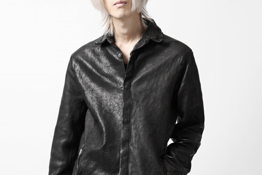 New Arrival | Leather Shirt-Jacket,Military Trousers - ISAMU KATAYAMA BACKLASH.