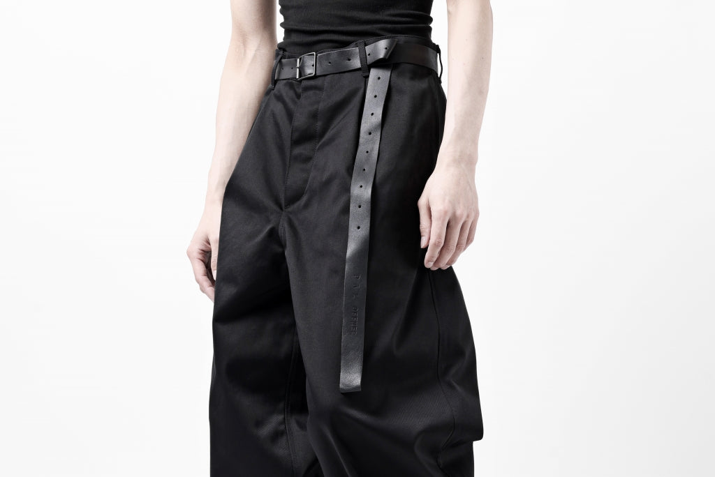 ISAMU KATAYAMA BACKLASH TUCK WIDE PANTS / HIGH DENSITY CHINO CLOTH