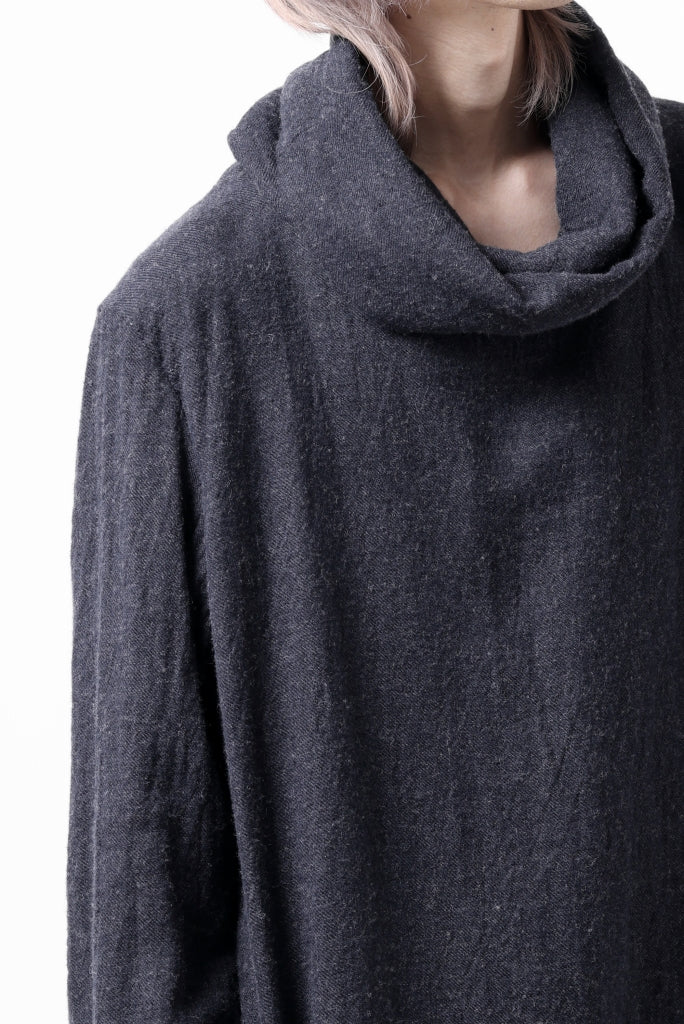 sus-sous sleeping smock / natural dyed linen wool twill
