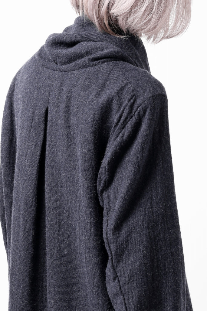 sus-sous sleeping smock / natural dyed linen wool twill