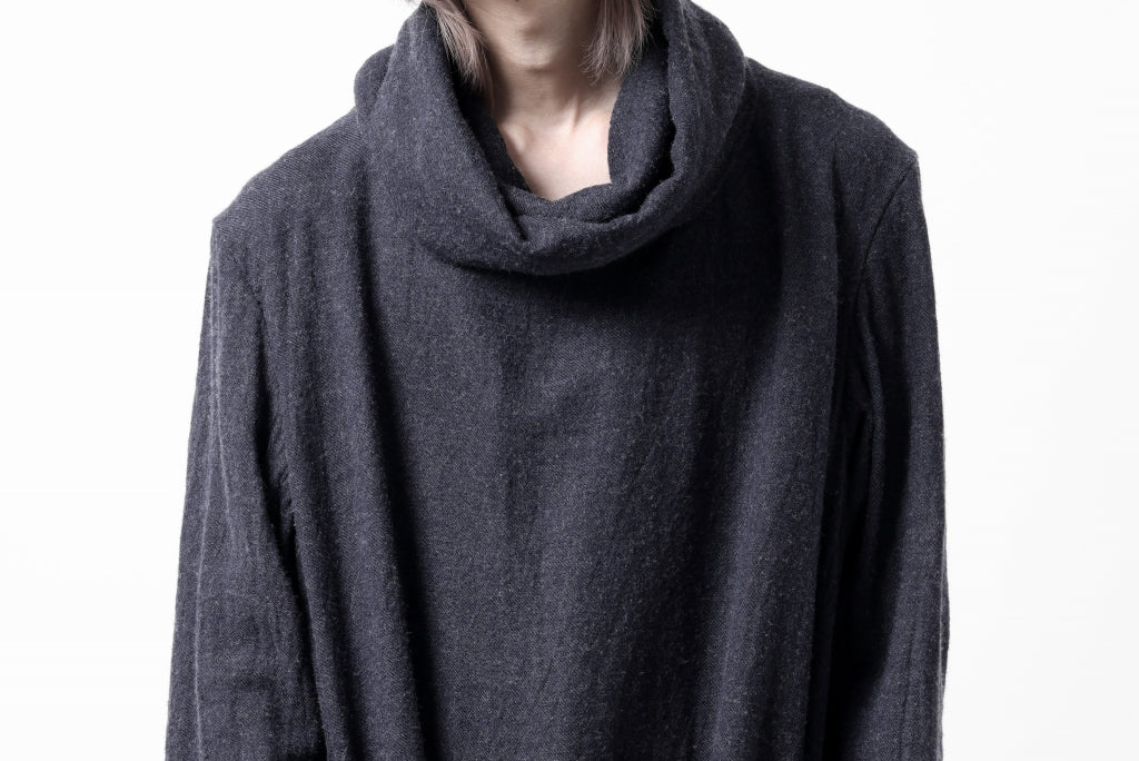 sus-sous sleeping smock / natural dyed linen wool twill