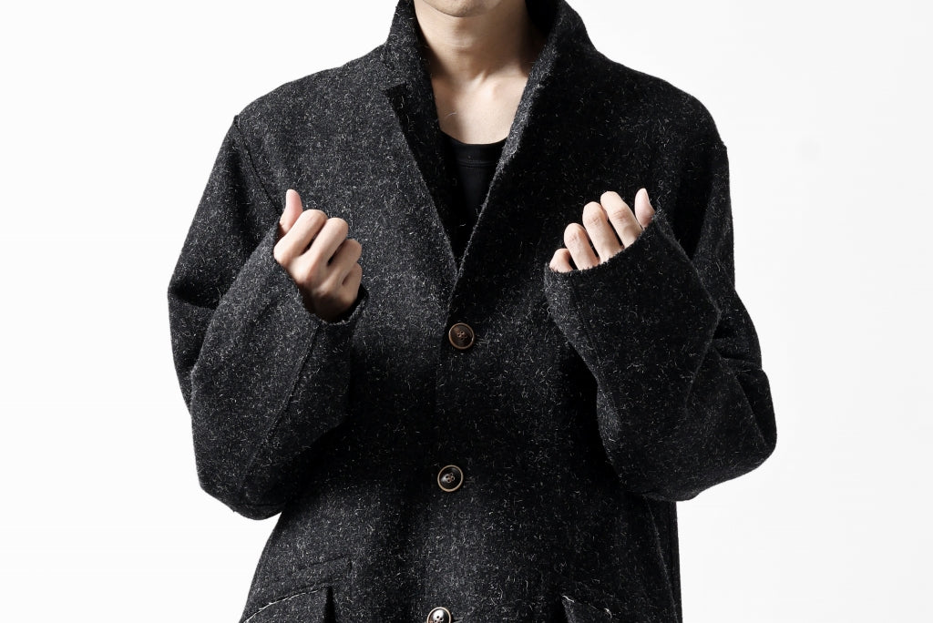 YUTA MATSUOKA jacket-coat / british wool melton including kempi