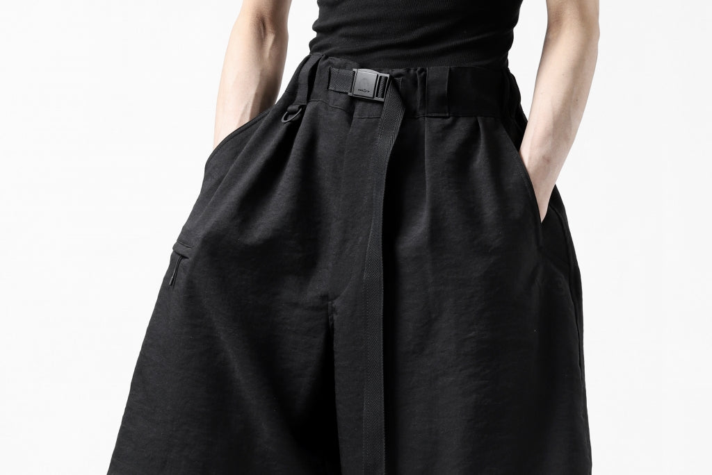 Y-3 Yohji Yamamoto CLASSIC TAILOR SHORT PANTS / POLY TWILL