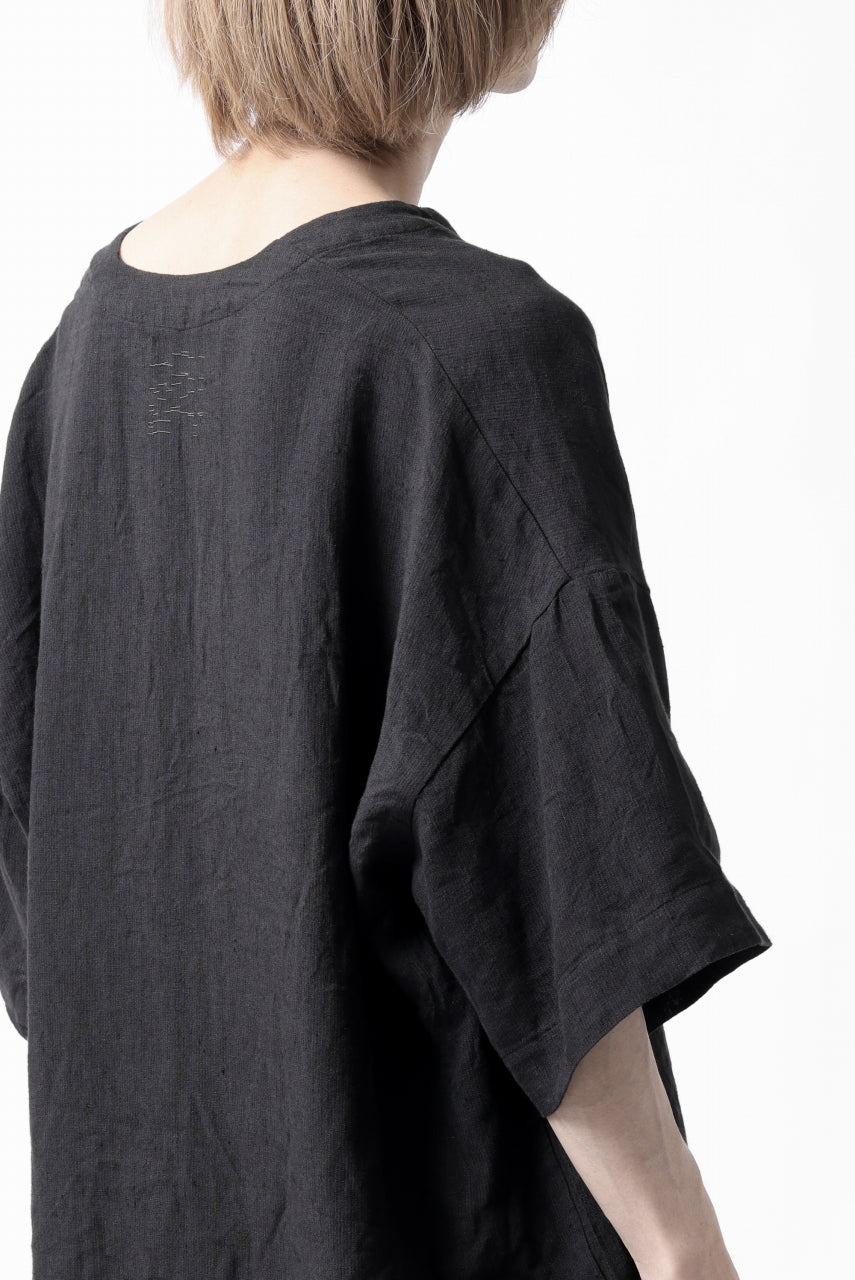 _vital exclusive minimal tunica tops / thin stripe soft linen