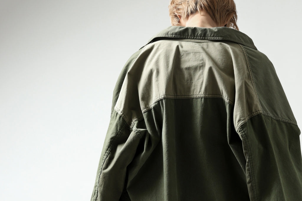 CHANGES VINTAGE REMAKE COVER ALL JACKET / US ARMY SCHLAFCOVER